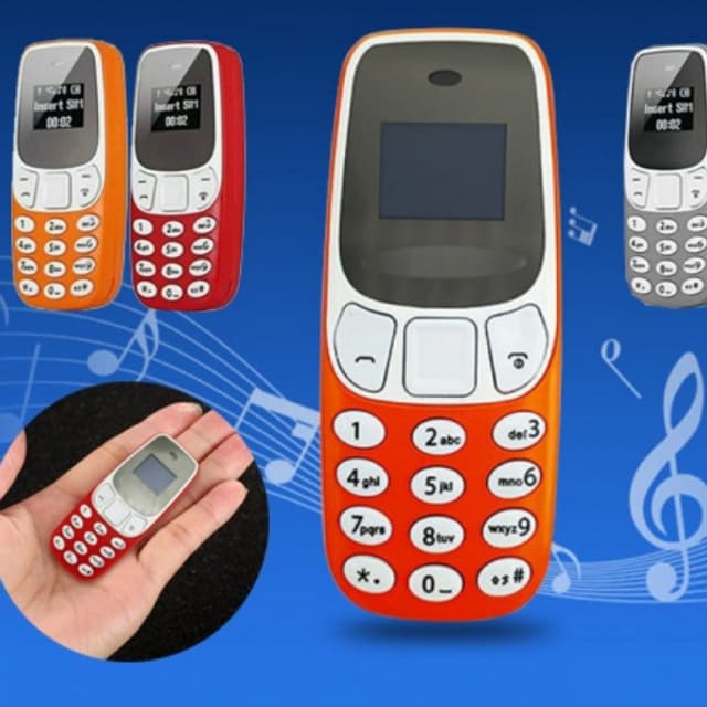 Thumbnail for أصغر موبايل في العالم بشريحتين و بطاقة ذاكرة-mini mobile téléphone avec bluetooth-double SIM