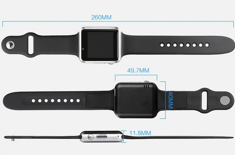 Thumbnail for ساعة ذكية تقبل شريحة Sim لإجراء وتلقي المكالمات -montre Intelligente Bluetooth Pour recevoir des appels Montre téléphone -Carte Sim