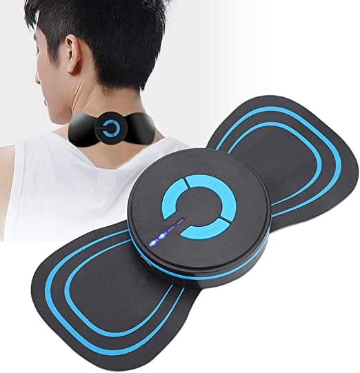 Thumbnail for Mini Masseur électrique pour le cou Stimulateur musculaire Soulagement du stress avec 6 positions