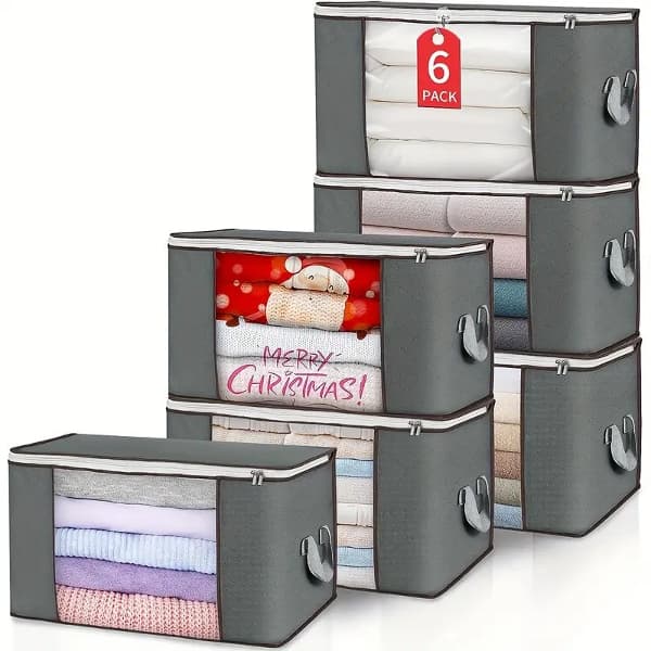 Thumbnail for 6pièce Sac De Rangement Pour Vêtements Repliable
