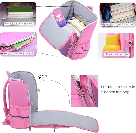 Thumbnail for  Sac D'école Primaire Ergonomique,Grande Capacité 2025